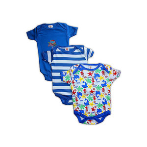 Pelele de bebé Born100 % algodón, novedad - Product Image 1