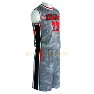 Tenue d'entraînement de basketball personnalisée par sublimation pour adultes, tailles XXL-6XL, unisexe, OEM, anti-bactérienne, anti-UV, séchage rapide, respirante - Product Image 3