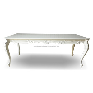 ห้องรับประทานอาหารเฟอร์นิเจอร์อินโดนีเซีย-มะฮอกกานีฝรั่งเศสเฟอร์นิเจอร์ของโต๊ะรับประทานอาหาร - Product Image 1