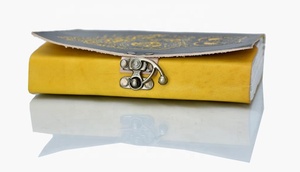 Vintage Genuine Leather Owl Embossed <b>Journal</b> Diary Notebook Calligraphy Notebook <b>Travel</b> Notebook Blank White Pages Writing Diary - Product Image 3