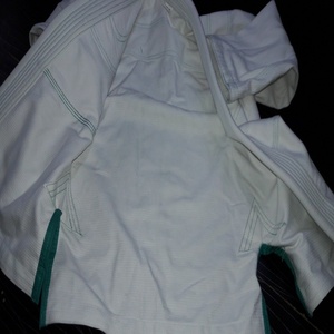 Kimono Bjj de color negro con tejido de perlas, alta calidad, diseño personalizado, jiu jitsu gi - Product Image 3