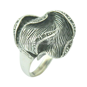 Bague de créateur en argent sterling 925 massif fabrication de bijoux pour femmes faits à la main en gros PAR CASA DE PLATA - Product Image 1