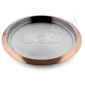 ถาดสแตนเลสและตะกร้าพลาสติกถาดสำหรับเสิร์ฟบาร์ดีไซน์ใหม่ถาดสานแบบนุ่ม - Product Image 2