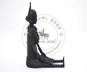 Escultura de latón en miniatura tallada a mano, diseño personalizado, señora Tribal india, modelo de Metal, Pin directo de fábrica - Product Image 6