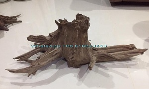 Adorno de acuario de madera real - Product Image 3