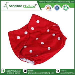 Couche lavable pour bébé en pur coton réutilisable, provenant d'Inde - Product Image 6