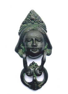 OMG Industries Heurtoir de porte en laiton massif Tête d'animal en fonte pour cuisine hôtel Utilisation décorative pour armoire commode - Product Image 5