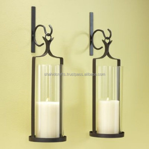 Bougeoir en fer doré, décoration de la maison et de la Table - Product Image 6