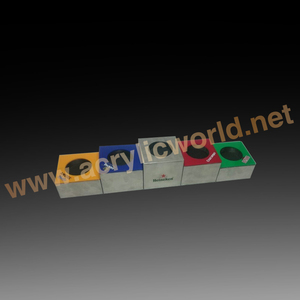 Présentoir de bouteilles de vin à led - Product Image 1