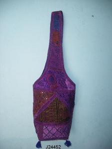 กระเป๋าสะพายไหล่ผ้าฝ้ายรีไซเคิลของอินเดีย,กระเป๋าสะพายไหล่มีหลายสีสำหรับผู้หญิงและเด็กผู้หญิง - Product Image 5