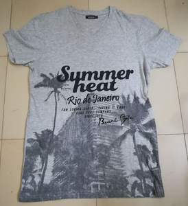 Camiseta estampada de algodón 100% DE CALIDAD DE EXPORTACIÓN DE Bangladesh para hombre Diseño 2019 para la temporada de primavera - Product Image 2