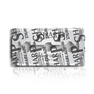 Lames de rasoir jetables à double tranchant Sharp Titanium Durablade pour rasoir de sécurité en acier inoxydable de qualité suisse pour hommes - Product Image 3
