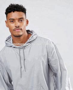 Nueva moda de moda al por mayor suéter de moda transpirable 100% PVC Nylon Anorak cortavientos chaqueta y abrigo - Product Image 2