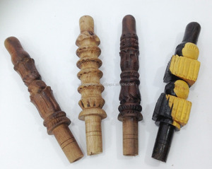 Accesorios de Cachimba de madera tallada de lujo con técnica de laca Incluye boquillas y mangueras - Product Image 1