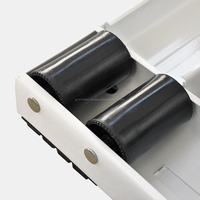 Roulettes réglables blanches carrées pour appareils électroménagers - Roues pour une manipulation facile pour lave-linge - Sèche-linge Appareil électroménager