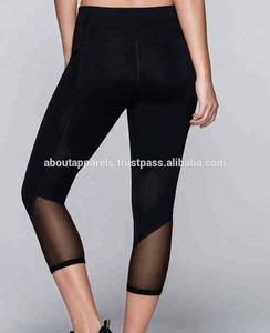 กางเกงฟิตเนสสำหรับผู้หญิง,กางเกงโยคะรัดรูปเก้าส่วนแฟชั่นทันสมัยใหม่ไนลอน83% + ผ้าสแปนเด็กซ์17% - Product Image 4