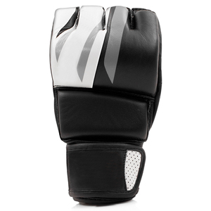 Guantes de combate ligeros de PVC de 12oz para entrenamiento de MMA y boxeo Logotipo personalizado Durable y protector para perforar - Product Image 3