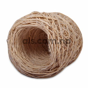 เชือกป่านธรรมชาติ ทำด้วยมือในเนปาล เส้นด้ายออร์แกนิก แข็งแรง ถักเกลียวด้วยมือ เชือกหนา สำหรับงานฝีมือ DIY ตกแต่งบ้าน สวน และเสื้อผ้า - Product Image 2