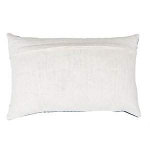 Cotton 14 X 20 Indigo throw pillow decorative custom back <b>support</b> cushion cover for <b>sofa</b> living room decor Printed pillow case - Product Image 3