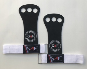 Empuñadura de entrenamiento de cuero de gamuza GAF 2023 Agarre de gimnasia de cuero puro de alta calidad Fitness Y Culturismo - Product Image 5