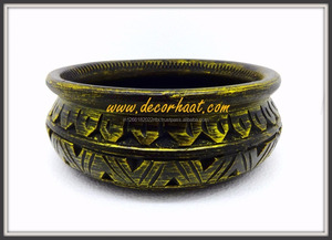 Handmade <b>Terracotta</b> Urli - Urli for Home Decoration- Pots for Decoration - Potpourri <b>Bowls</b> - Decorative Clay Pots - Product Image 2