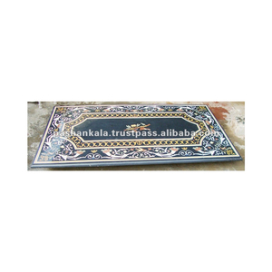 โต๊ะอาหารหินอ่อนฝัง - Product Image 1