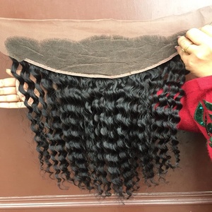 Directo de fábrica al por mayor 10A grado virgen cutícula alineada altas ondas Afro sin procesar extensiones de cabello humano indio crudo de rizo alto - Product Image 5