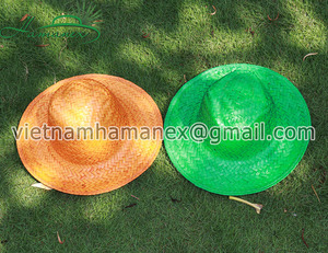 Wholesale Unisex Natural Palm Leaf Fedora <b>Hat</b> <b>Straw</b> <b>Hats</b> for <b>Men</b> and Women - Product Image 2