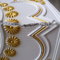 Belle conception plâtre de paris de plafond de plafond de gypse 60x60