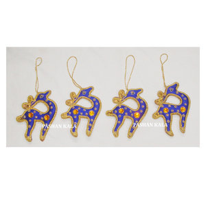 Ornement suspendu en forme de cerf attrayant pour l'arbre de Noël - Product Image 1