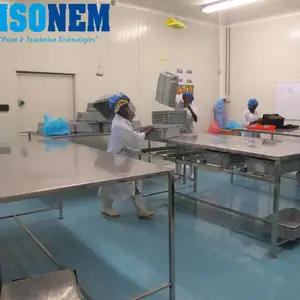 ISONEM SELF LEVELLING - 3K Solvent free based Epoxy Floor Coating for factories, warehouses, garrages, industrial plants,