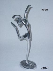 Figura de Aluminio Hecha en Proceso de Fundición con Pulido Espejo, Escultura de Decoración para el Hogar, Artesanía de Metal Pulido - Product Image 2