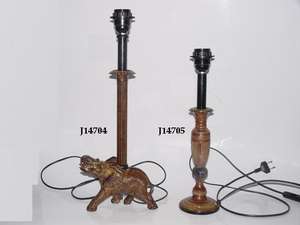 Patina-Base de lámpara de latón con cableado eléctrico, lámpara de mesa para mesa lateral y decoración del hogar, artesanía de Metal - Product Image 6