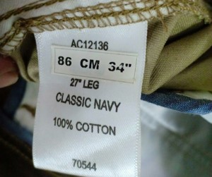 ที่เหลือ Apparels ตราป้ายฤดูร้อนผู้ชาย Twill Chino Cotton Casual Long Cargo กางเกงกับเข็มขัดห่วงบังคลาเทศสต็อก Lot - Product Image 5