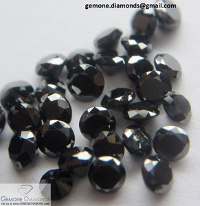 เพชรสีดำทรงหลวมขนาด1.00มม. ถึง3มม. จากเพชรสีดำธรรมชาติขายส่ง - Product Image 2