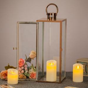 โคมไฟแขวนเทียนโลหะสีทองสไตล์อินเดียสำหรับบาร์ร้านอาหาร - Product Image 5