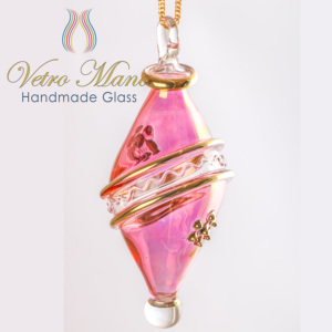 Hecho a mano de cristal de árbol de Navidad adornos y adornos - Product Image 2