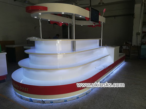 Kiosque à <span class=keywords><strong>barbe</strong></span> à <span class=keywords><strong>papa</strong></span> et à glace molle de conception exquise pour centre commercial - Product Image 6