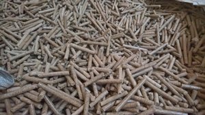 Granulés de balle de riz de déchets agricoles 10% d'humidité 8mm de diamètre de couleur jaune pour le chauffage de carburant écologique - Product Image 6