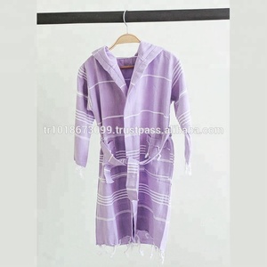Serviette turque en coton peignoir plage d'été porter PEST-WR-KDSROBE6 Toutes Les tailles Disponibles - Product Image 2