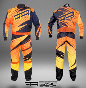 Traje de carreras de Go-Kart personalizable para niños, ropa deportiva impermeable de Cordura con diseño de carreras de automóviles para Karting y Deportes de motocicleta - Product Image 2