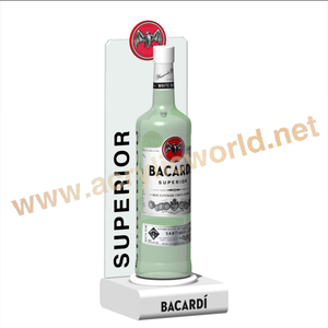 Acrylic <b>Wine</b> Bottle Display / Acrylic <b>Wine</b> Bottle <b>Glass</b> <b>Holder</b> Racks <b>Wine</b> Glorifier Display - Product Image 6