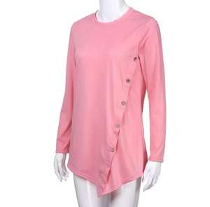 Camiseta de manga larga para mujer, Top blanco a la moda, Túnica para mujer, colección de verano de 2022 - Product Image 2