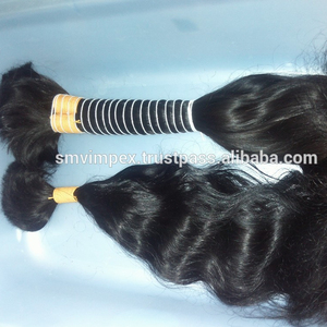 ผมแท้แบบ100% สำหรับผู้หญิงผมสีดำสไตล์อินเดีย - Product Image 4