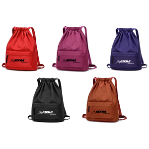 กระเป๋าเป้สะพายหลังแบบผูกเชือกพร้อมผลิตภัณฑ์อเนกประสงค์และมีสไตล์ - Product Image 5