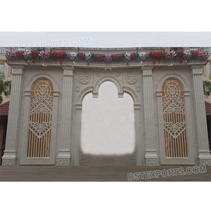 Grand portail d'entrée italien en fibre pour mariage Cadre italien pour entrée de mariage Entrée de lieu de mariage avec ensemble de cadres - Product Image 1