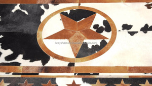 Cowhide Patch <b>Rug</b> - Product Image 2