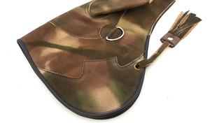 Guante de cuero de camuflaje de dos capas para cetrería para aventuras de caza con trampa de animales - Product Image 4