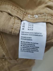 Pantalones de sarga de algodón y LICRA para hombre, producto Original de marca de calidad de exportación, lote/envío, Cancelación/superventas - Product Image 5
