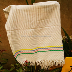 Vente en gros en Inde nouvelle mode personnalisée recycler rayonne RPET dame plage paréo sarong pour femme .. - Product Image 3